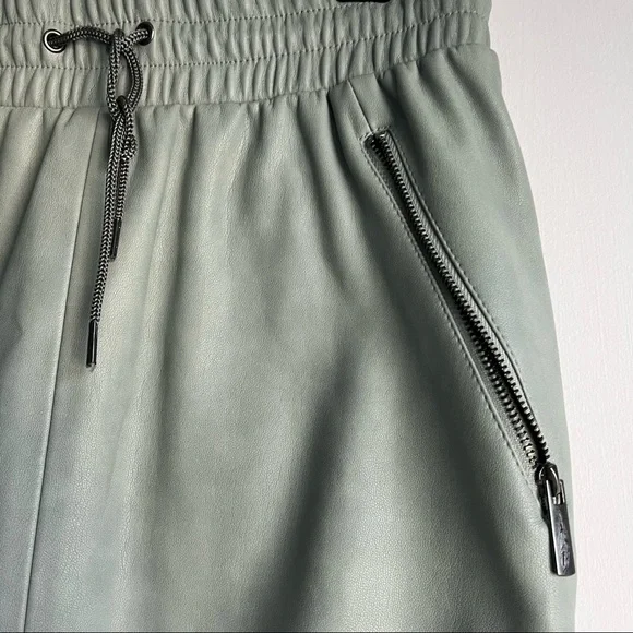 Costes PU leather Asos Mint Skirt - Picture 6 of 6